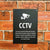 CCTV For Personal Safety Sign Midnight Black v2