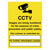 CCTV Images Being Monitored Sign