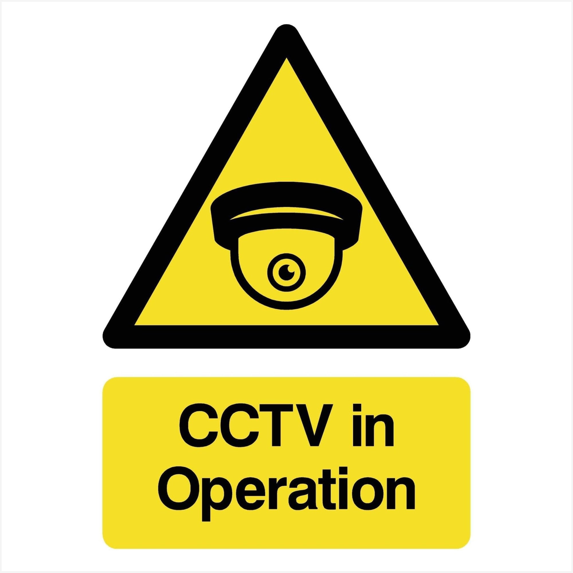 CCTV In Operation Security Sign