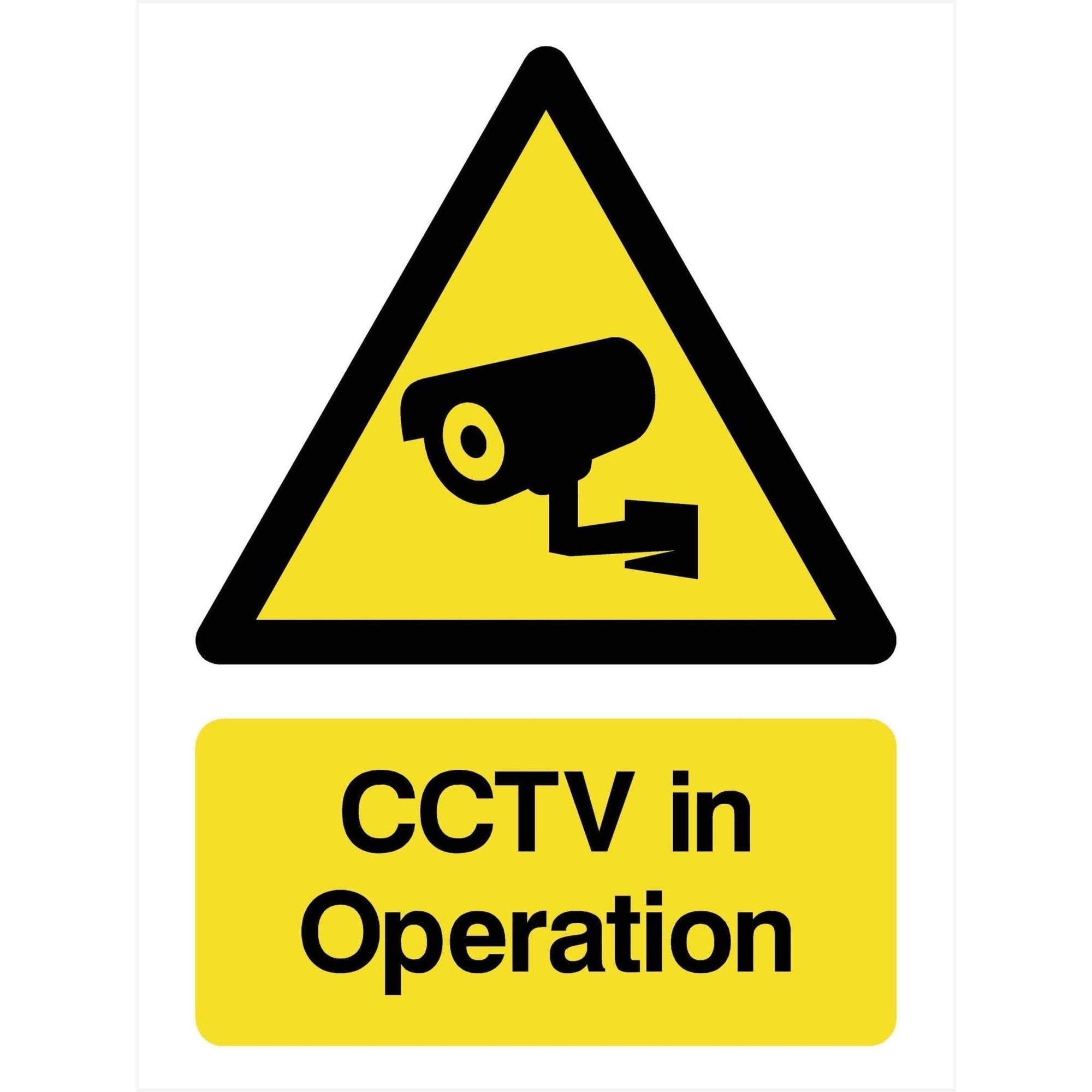 CCTV In Operation Sign