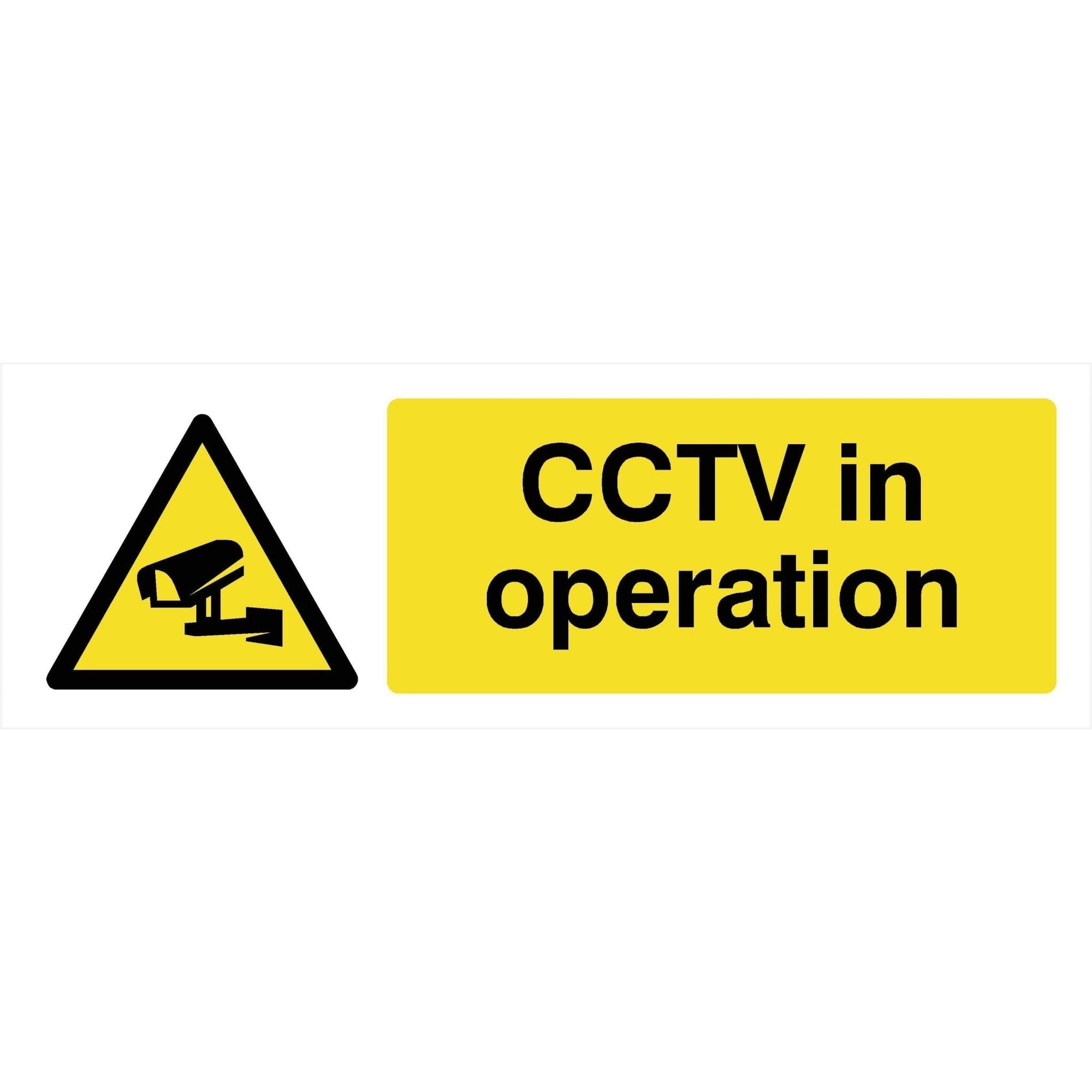 CCTV In Operation Sign