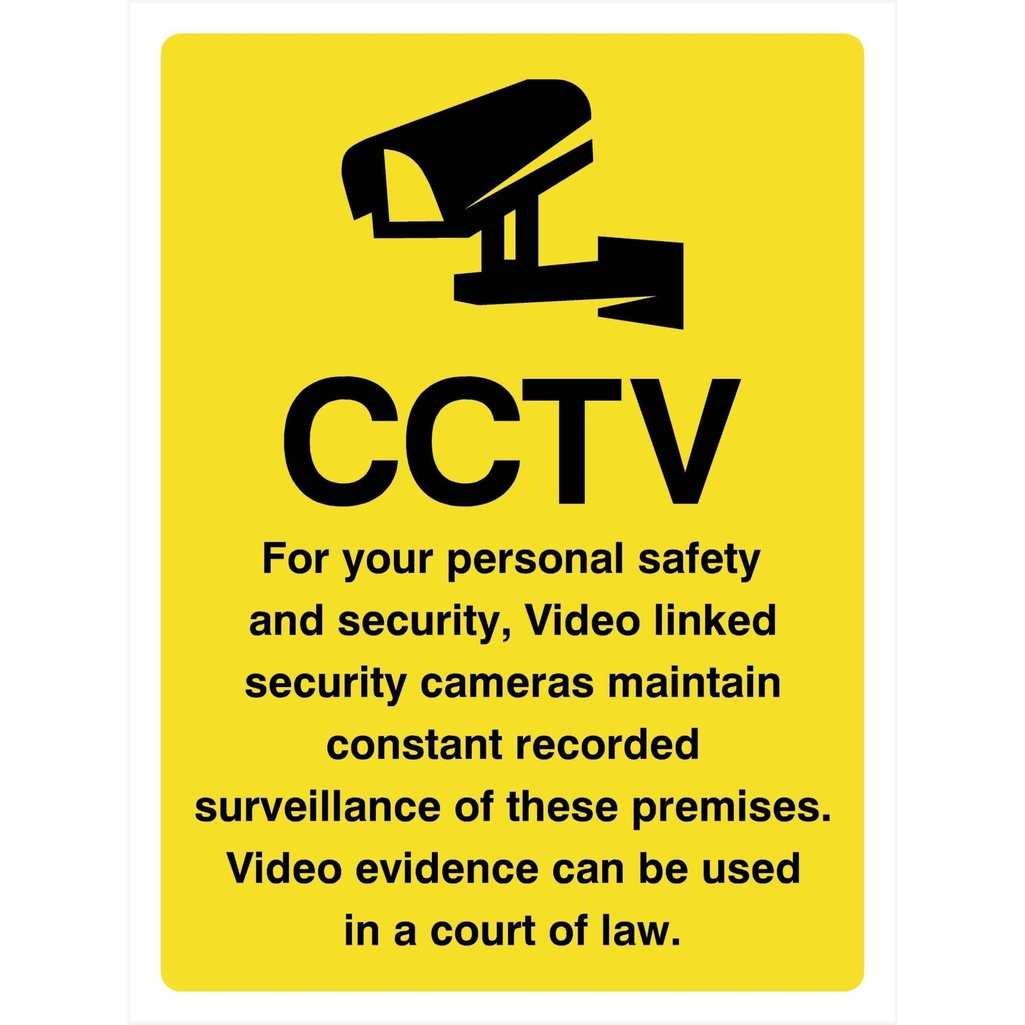 CCTV Security Sign