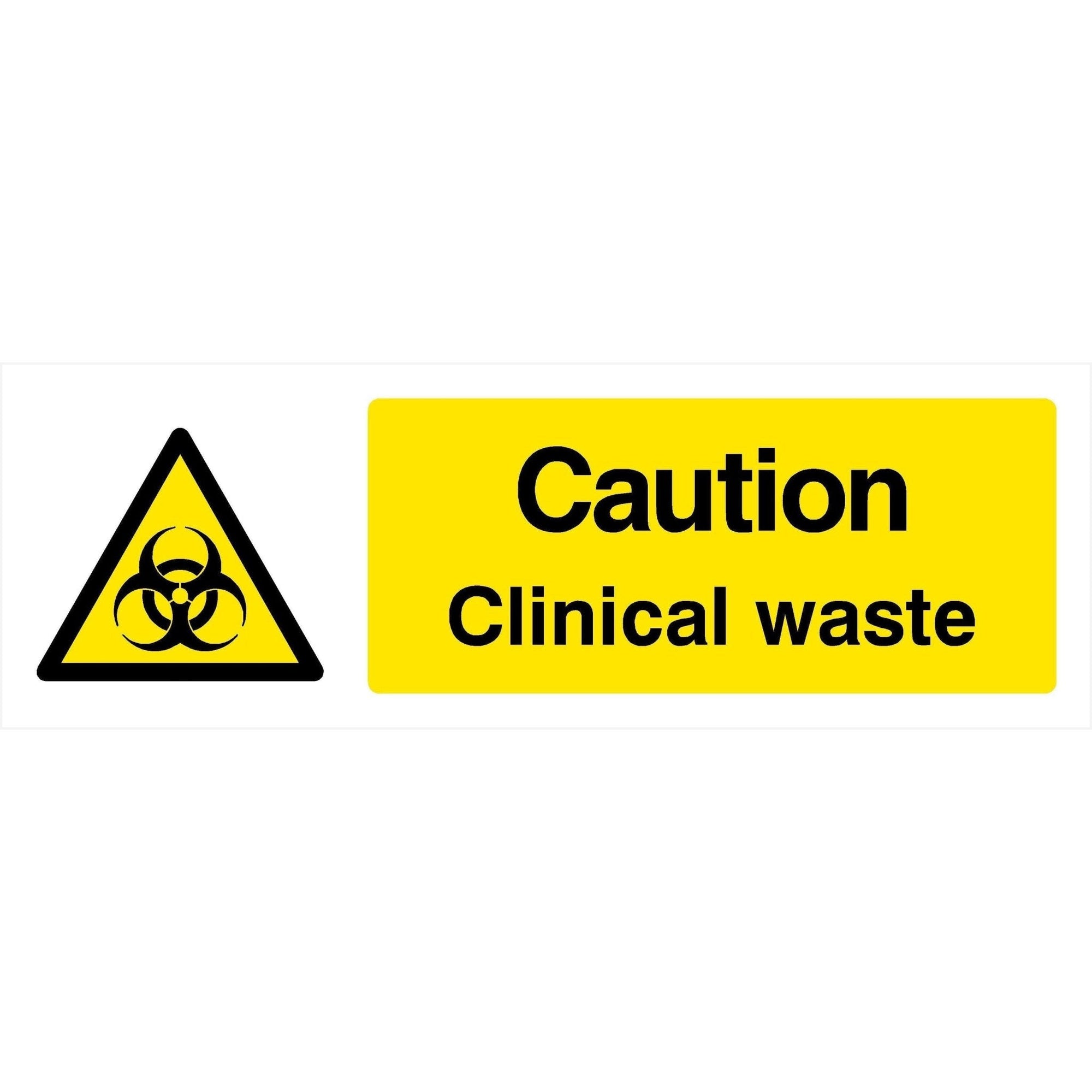 Clinical Waste Sign