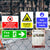 Complete Construction Site Safety Sign 4 Pack + Poster - Starter Pack B