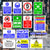 Construction Site Safety Sign 47 Pack - Starter Pack G