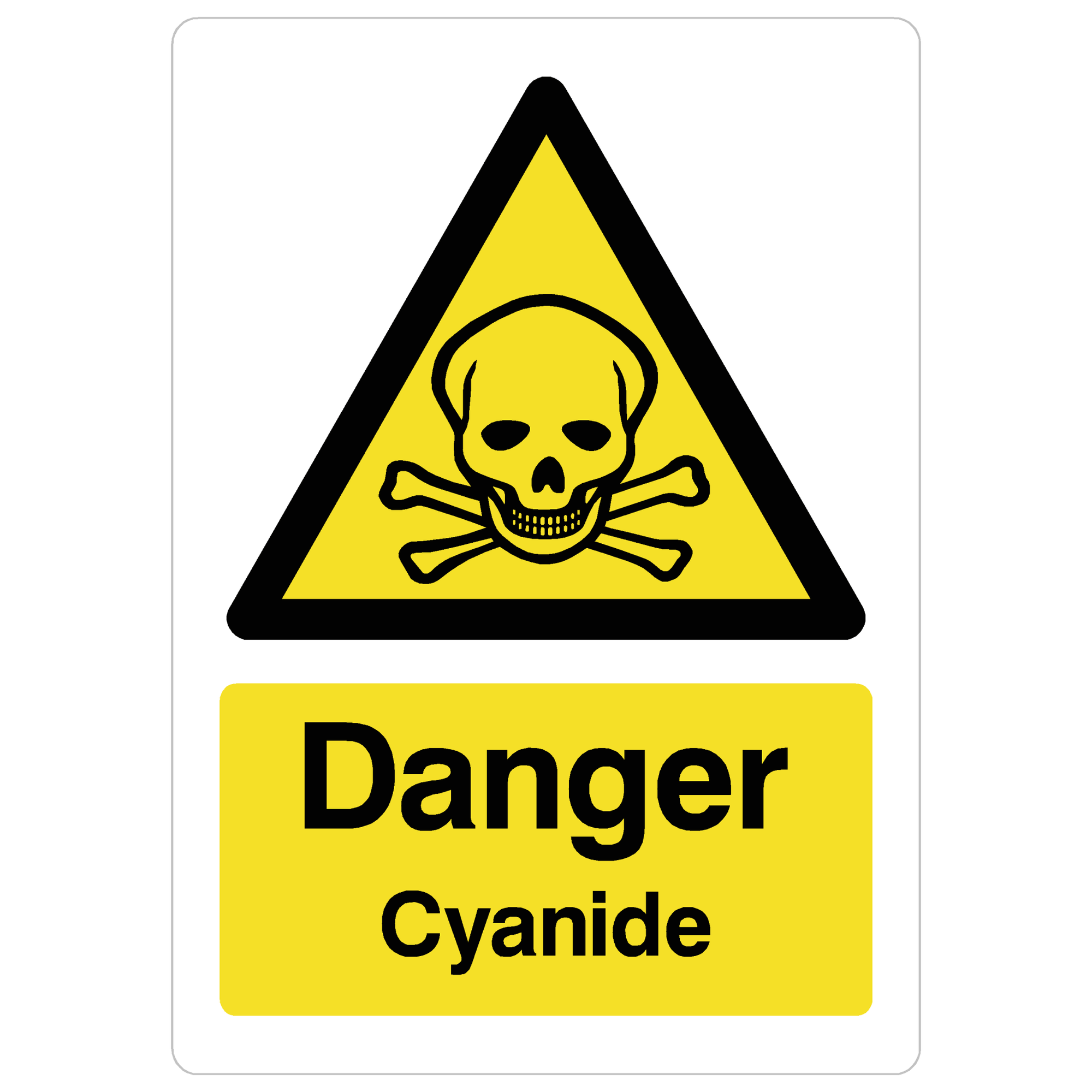 Cyanide Sign