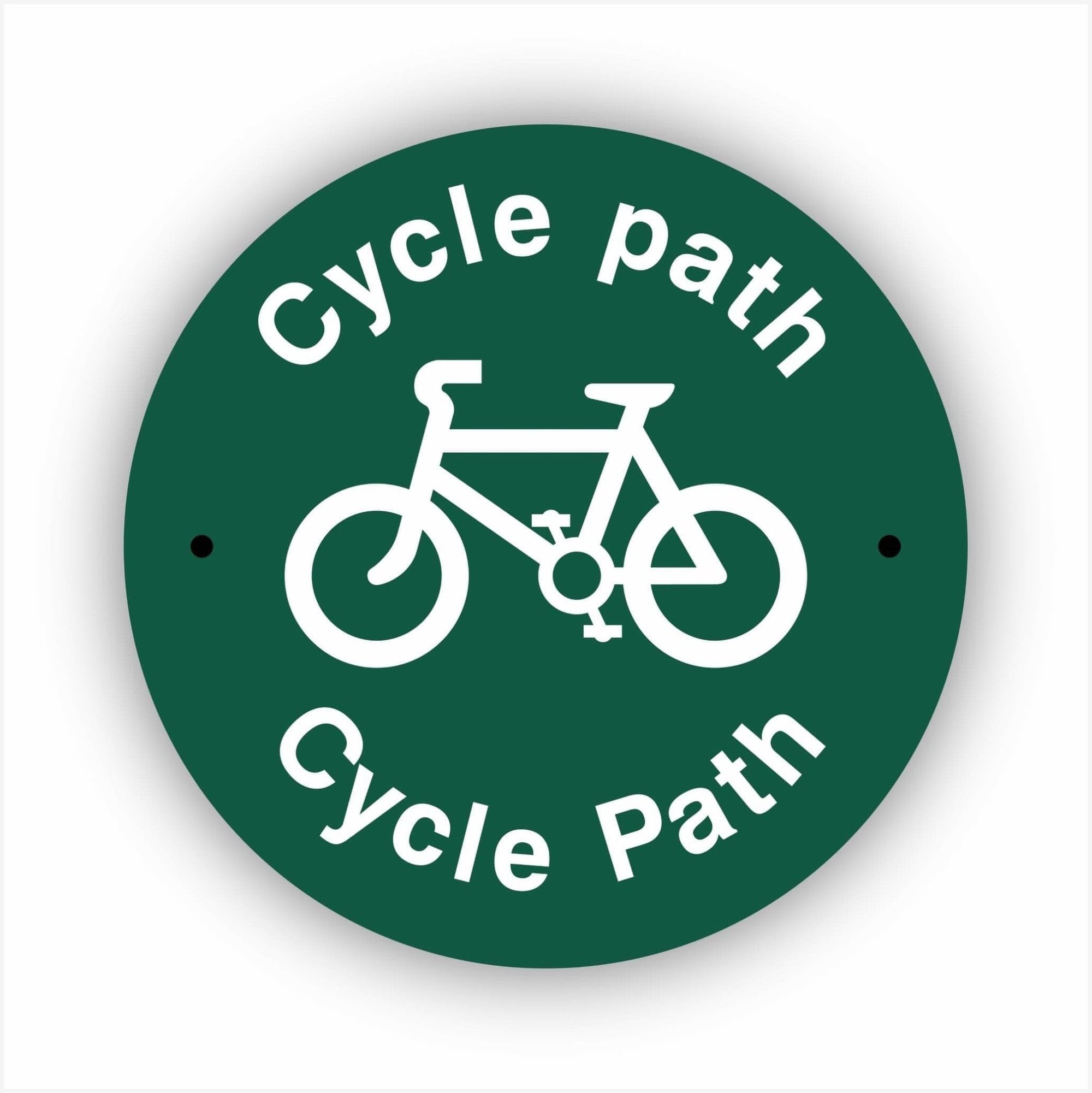 Cycle Path Waymarker sign