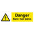 Danger Bare Live Wires Sign