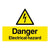 Danger Electrical Hazard Sign Landscape