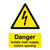 Danger Isolate Main Supply Electrical Sign