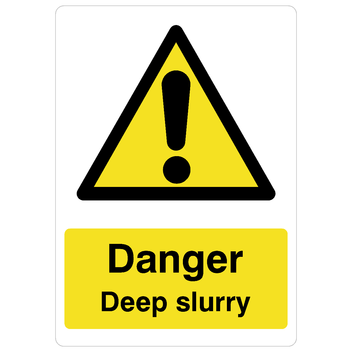 Deep Slurry Sign