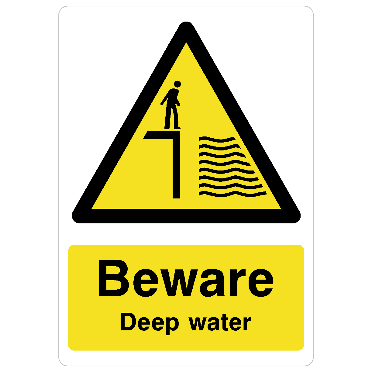 Deep Water Sign