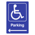 Disabled Parking Left Sign