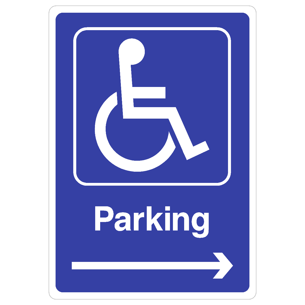 Disabled Parking Right Sign