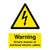 Drivers Beware Of Overhead Electric Cables Sign