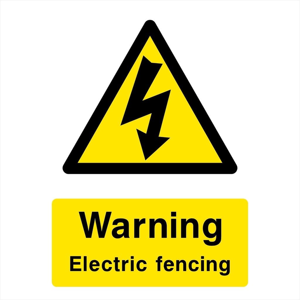 Electric Fencing Sign