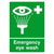 Emergency Eye Wash Sign