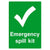 Emergency Spill Kit Sign