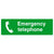 Emergency Telephone Sign