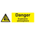 Explosive Atmosphere Danger Sign