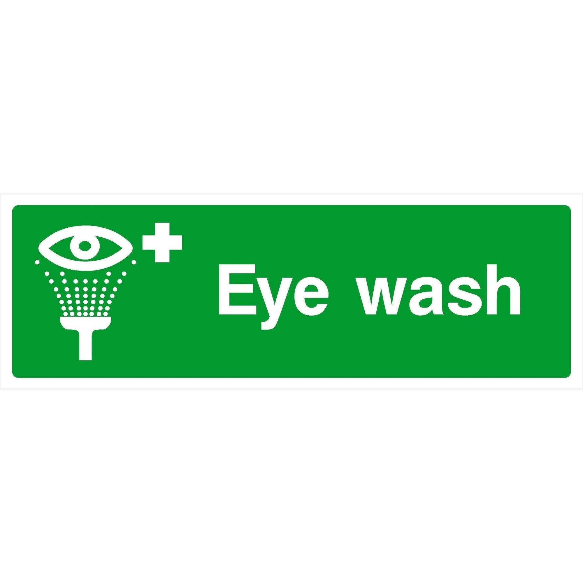 Eye Wash Sign