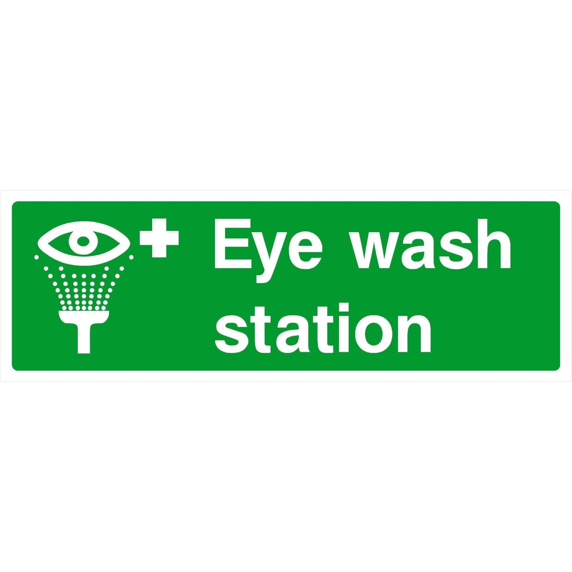 Eye Wash Station Sign