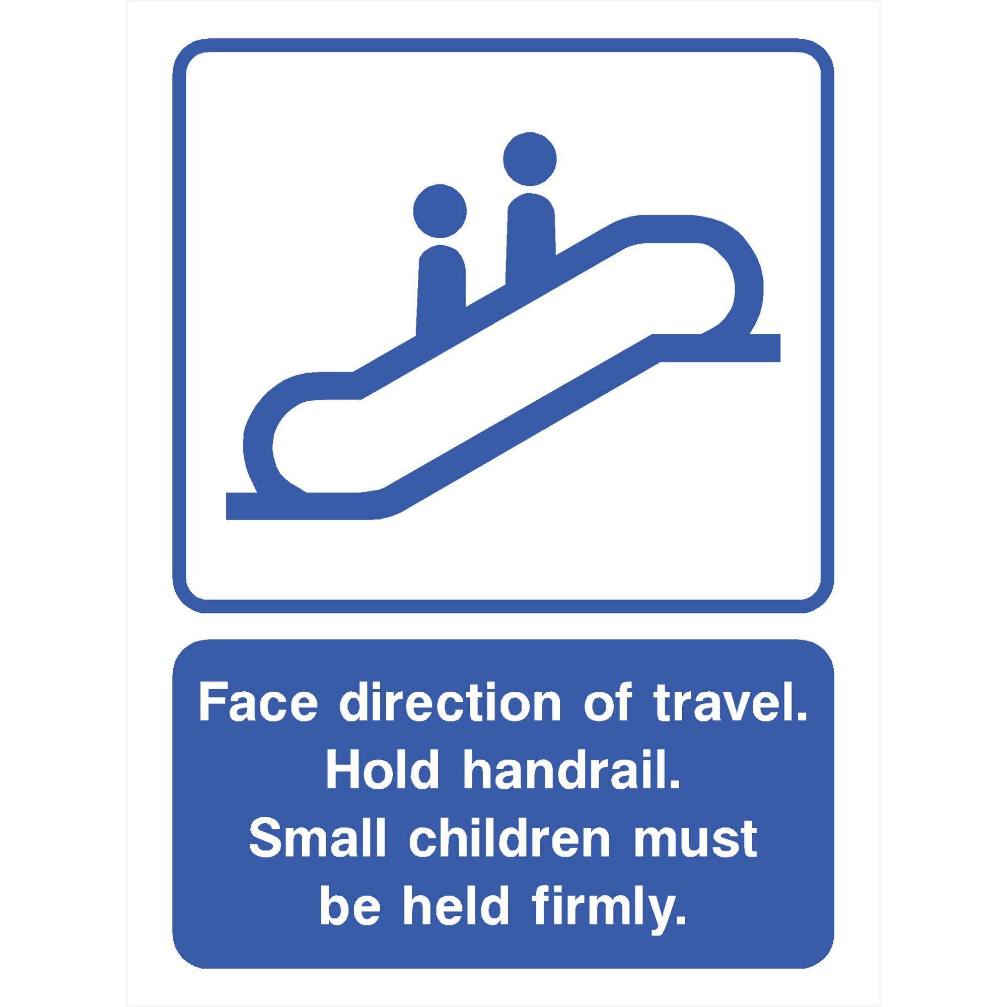 Face Direction Of Travel Sign