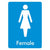 Female Toilet Sign