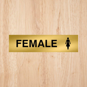 Female Toilet Standard Sign | CAPS