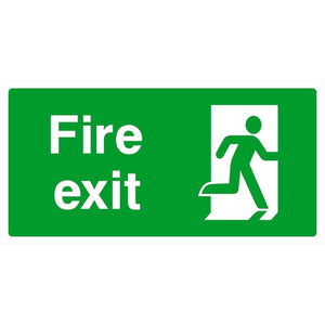 Fire Exit Right Sign
