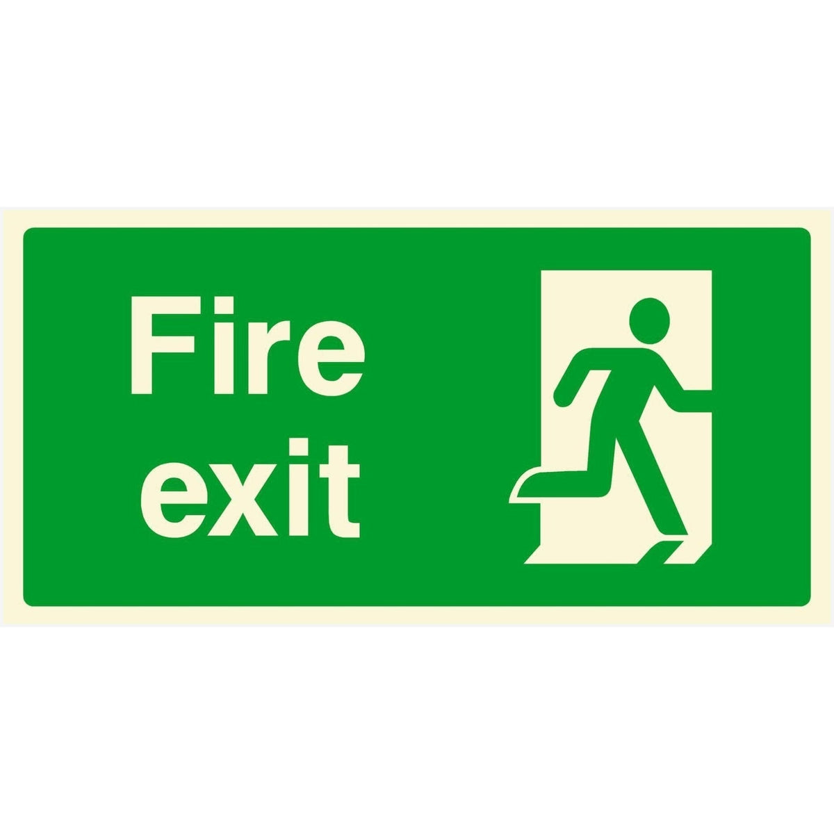 Fire Exit Right Sign