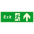 Fire Exit Sign Up Arrow