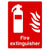 Fire Extinguisher Sign