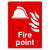 Fire Point Sign