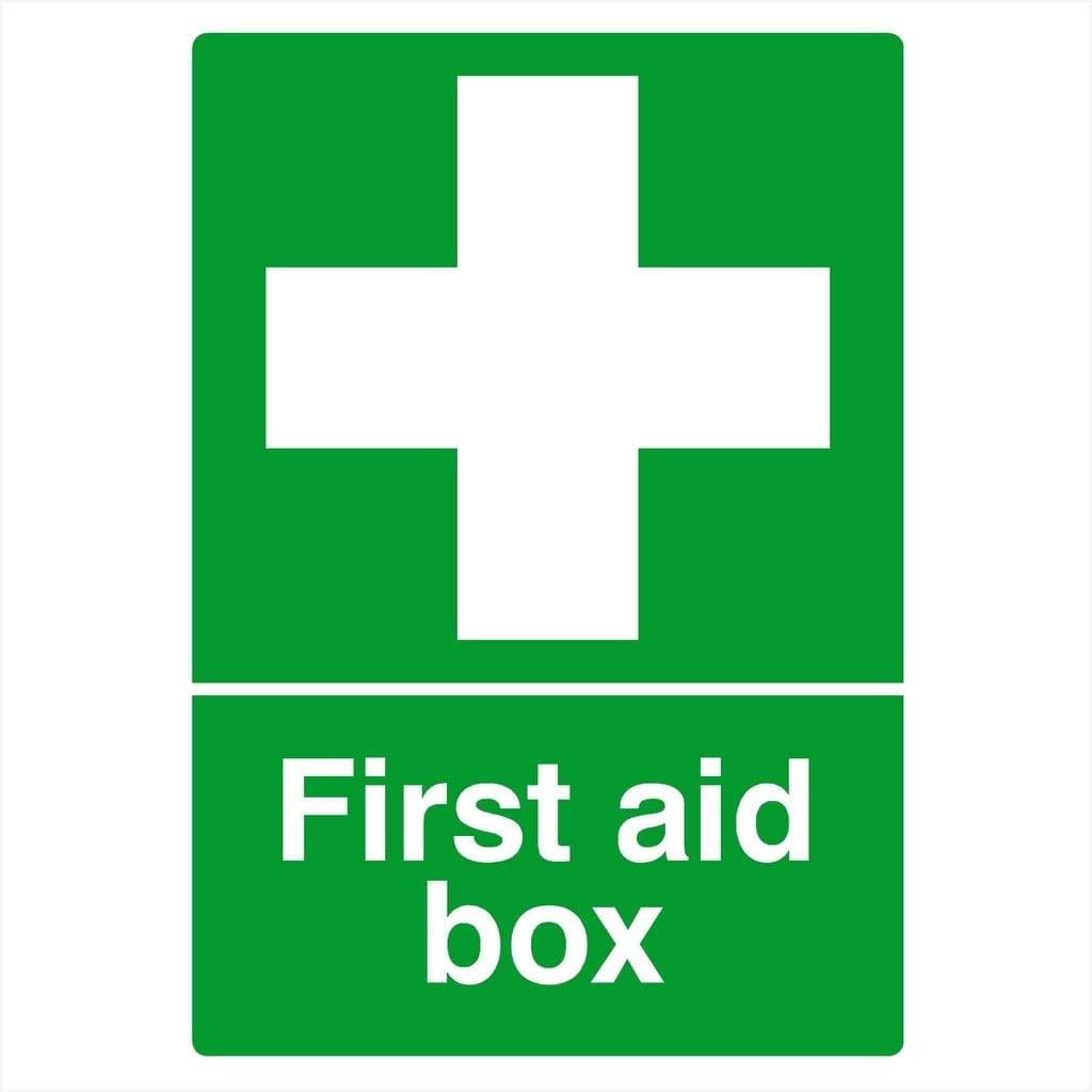 First Aid Box Sign