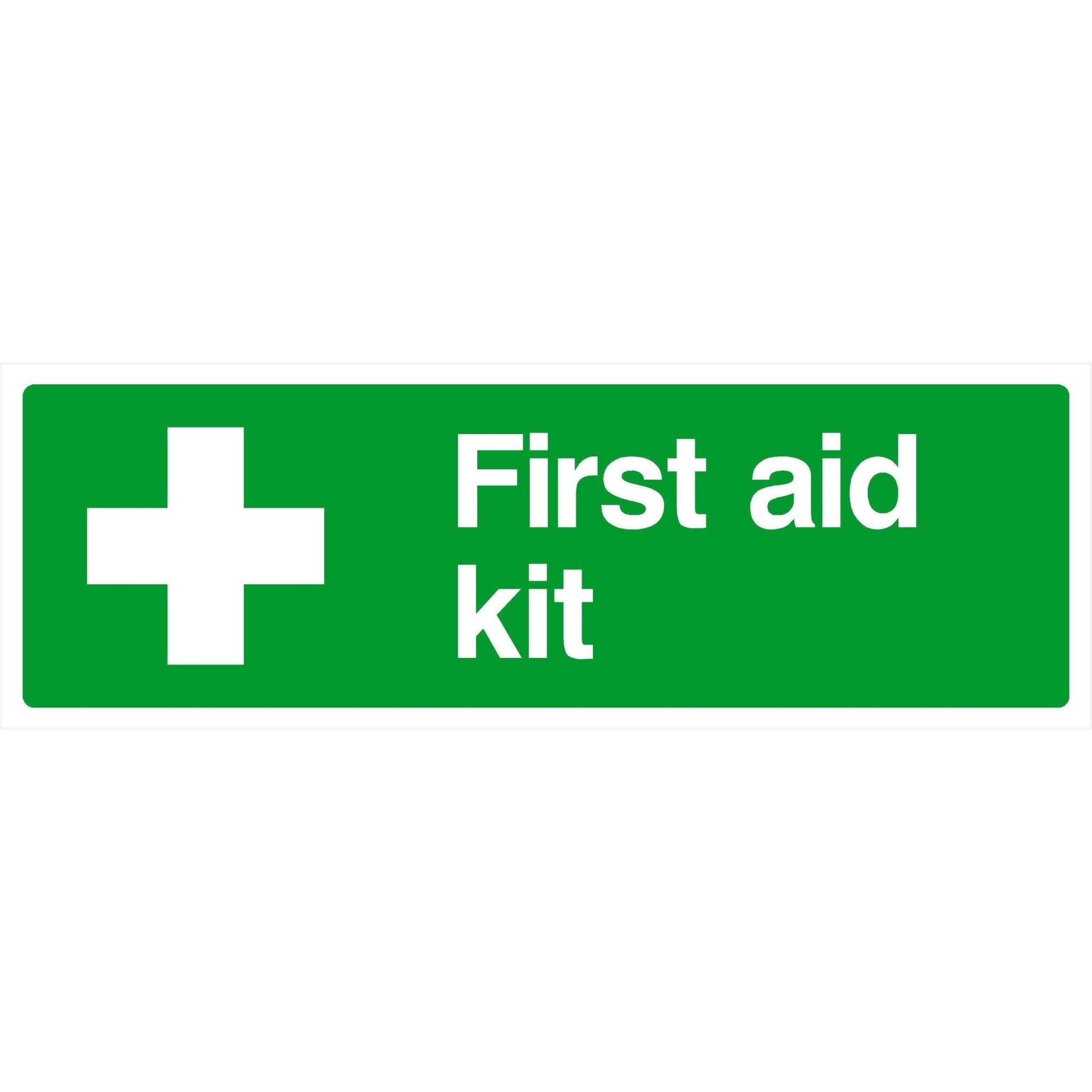 First Aid Kit Sign