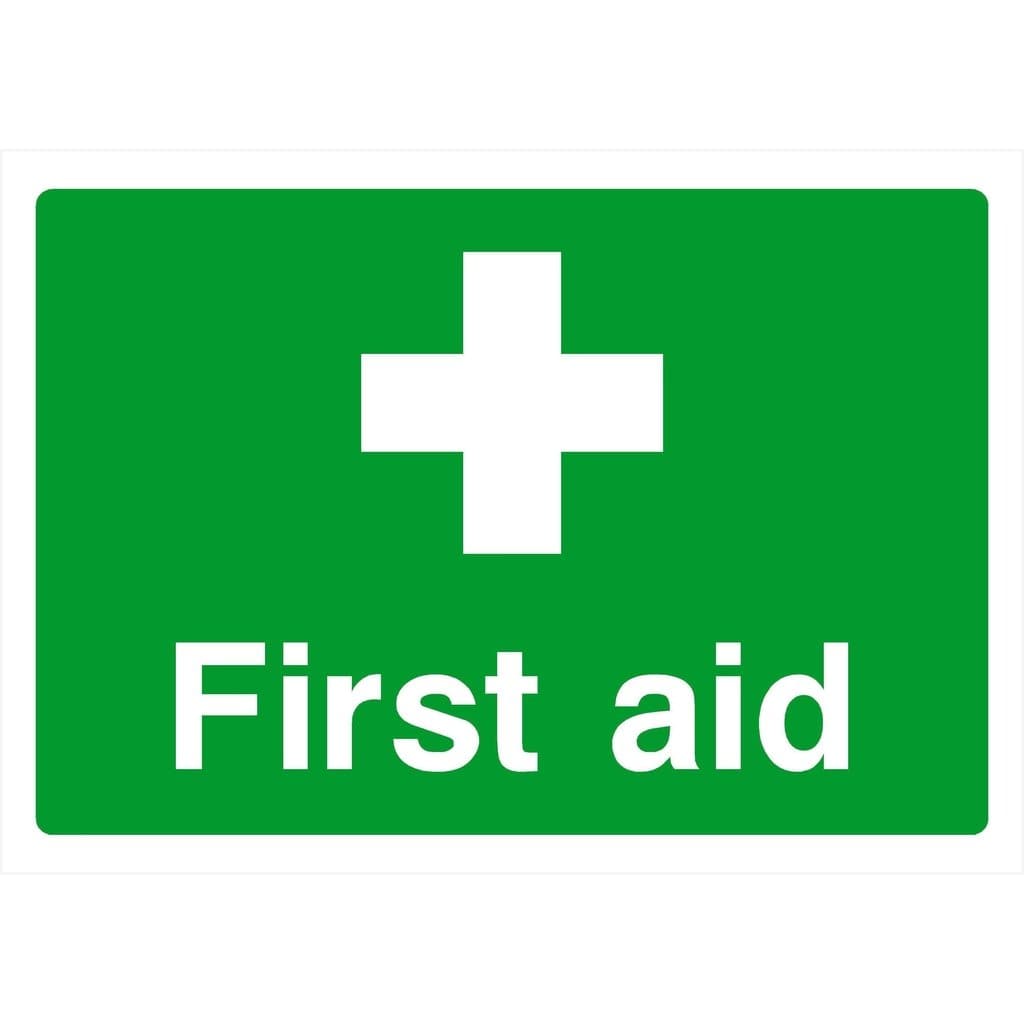 First Aid Safety Sign