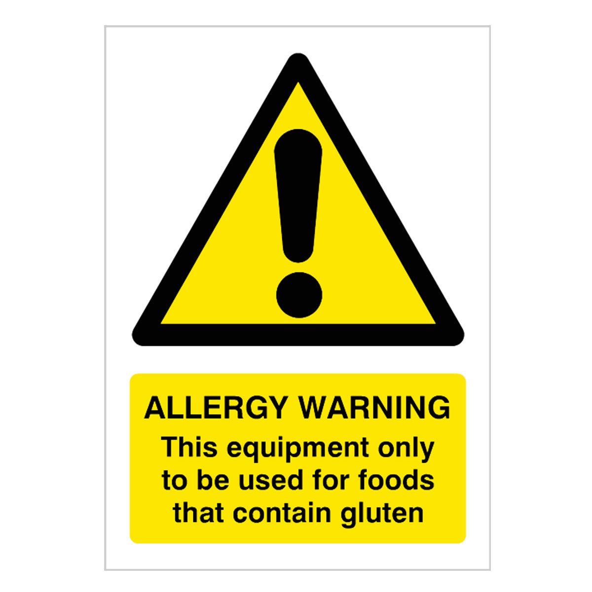 Food Allergy Warning Sign