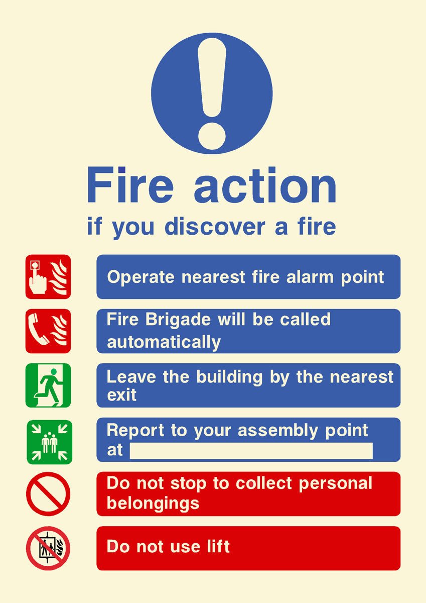 Glow In The Dark Fire Action Discover A Fire Sign