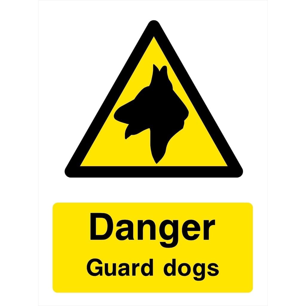 Guard Dogs Sign