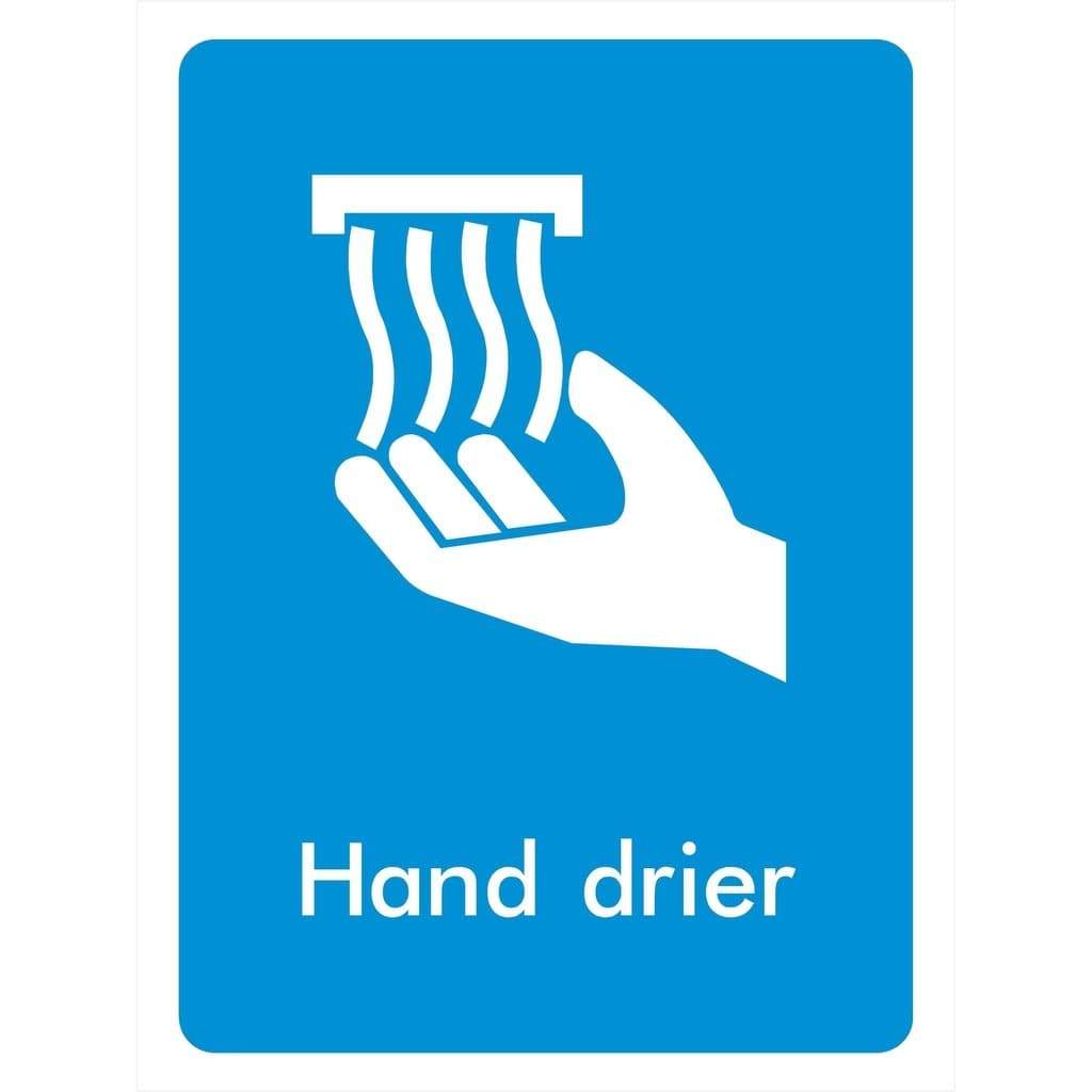 Hand Drier Sign