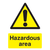 Hazardous Area Warning Sign