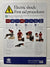 HSE Electric Shock First Aid Procedures Poster