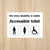 Inclusive Accessible Toilet Sign