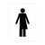 Inclusive Icon Toilet Sign