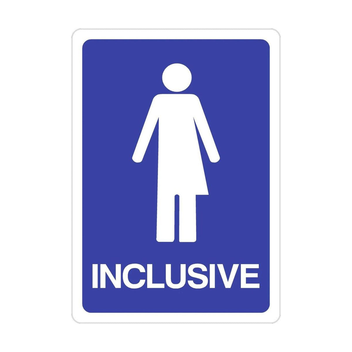 Inclusive Toilet Sign