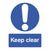 Keep Clear Sign