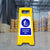 Keep These Premises Tidy Freestanding A Board Sign