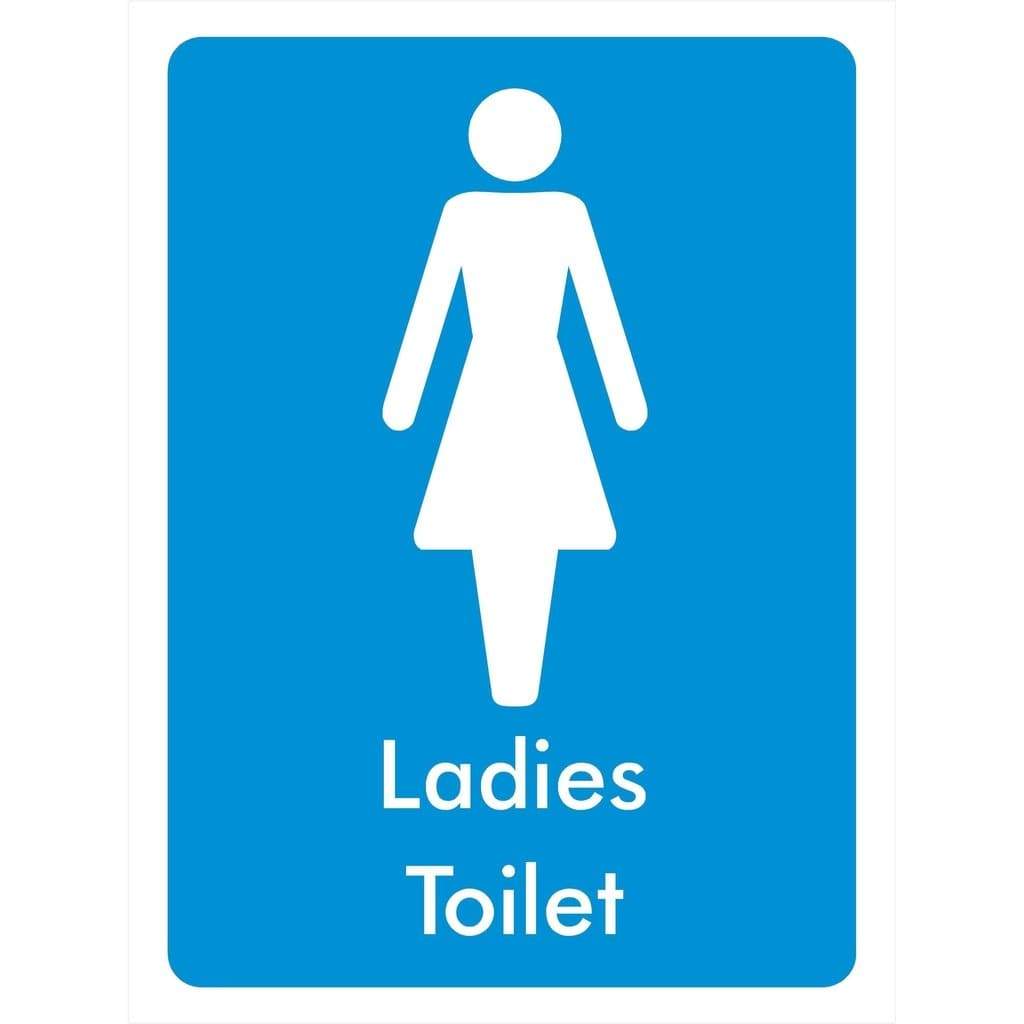 Ladies Toilet Sign