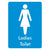 Ladies Toilet Sign